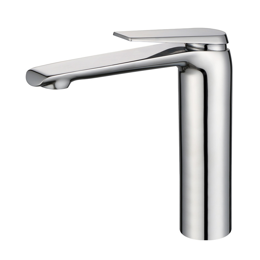 Vòi chậu lavabo mạ màu đen Miken MK-8021B-1 - Image 3