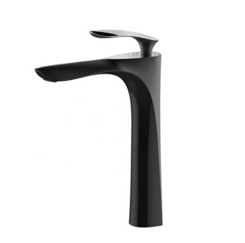 Vòi chậu lavabo mạ màu đen MK-13406 (Đặt hàng từ 10-25 ngày)
