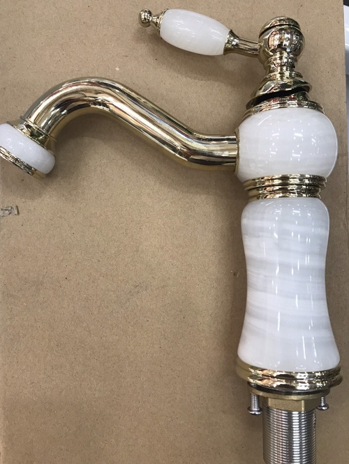 Vòi chậu lavabo mạ màu đen MK-99529 (Đặt hàng từ 10-25 ngày) - Image 5