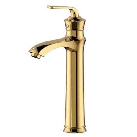 Vòi chậu lavabo mạ vàng Bancoot BCV 20-02V (Cao 20cm) - Image 3