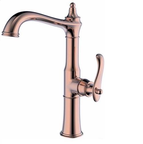 Vòi chậu lavabo mạ vàng HM-1219 - Image 5