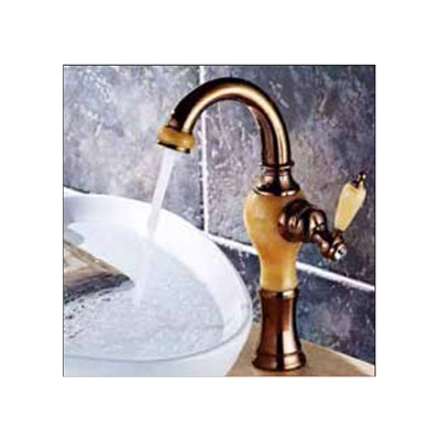 Vòi chậu lavabo mạ vàng HM-1227 (Đặt hàng từ 10-25 ngày) - Image 3