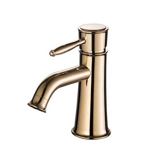 Vòi chậu lavabo mạ vàng HM-1228 (Đặt hàng từ 10-25 ngày)