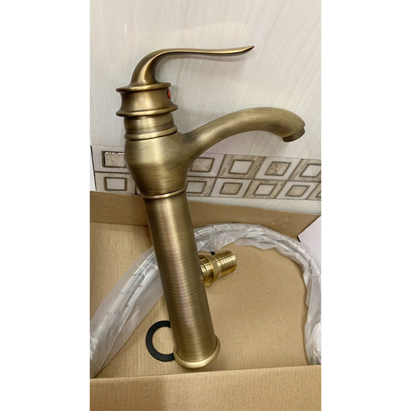 Vòi chậu lavabo mạ vàng HM-1230 (Đặt hàng từ 10-25 ngày) - Image 5