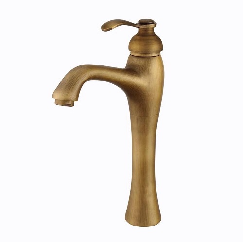 Vòi chậu lavabo mạ vàng HM-1233 (Đặt hàng từ 10-25 ngày) - Image 5