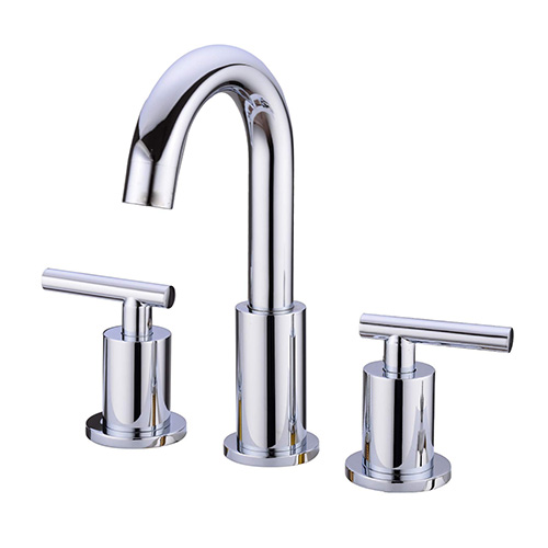 Vòi chậu lavabo màu đen chảy máng Miken MKV-155B - Image 6
