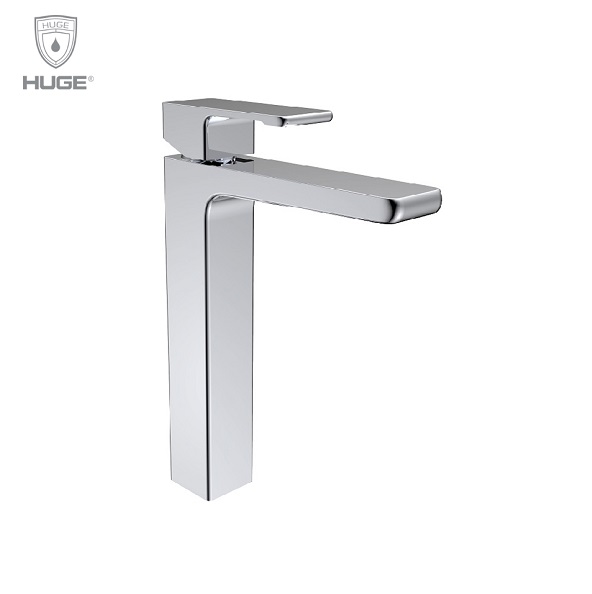 Vòi chậu lavabo màu vàng Huge H-8600AG - Image 6