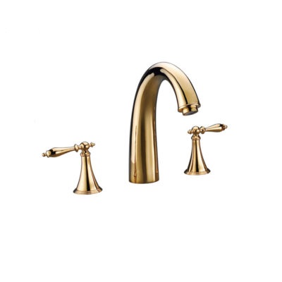 Vòi chậu lavabo màu vàng Huge H-8600VG-3 - Image 5