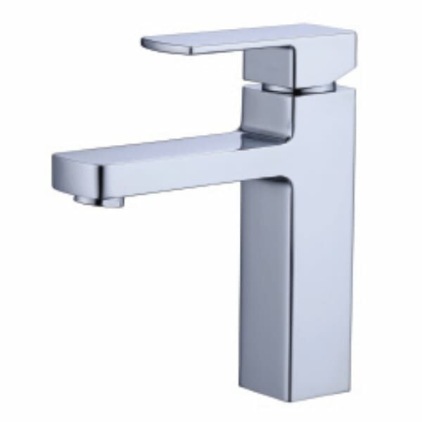 Vòi chậu lavabo nóng lạnh 1 lỗ Hàn Quốc đầu xoay Ecofa E-401-A - Image 4