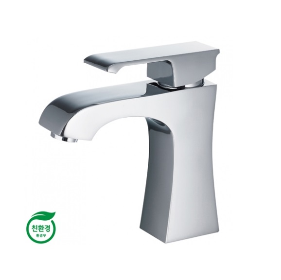 Vòi chậu lavabo nóng lạnh âm tường màu vàng đen Samwon GDFL-759 - Image 3