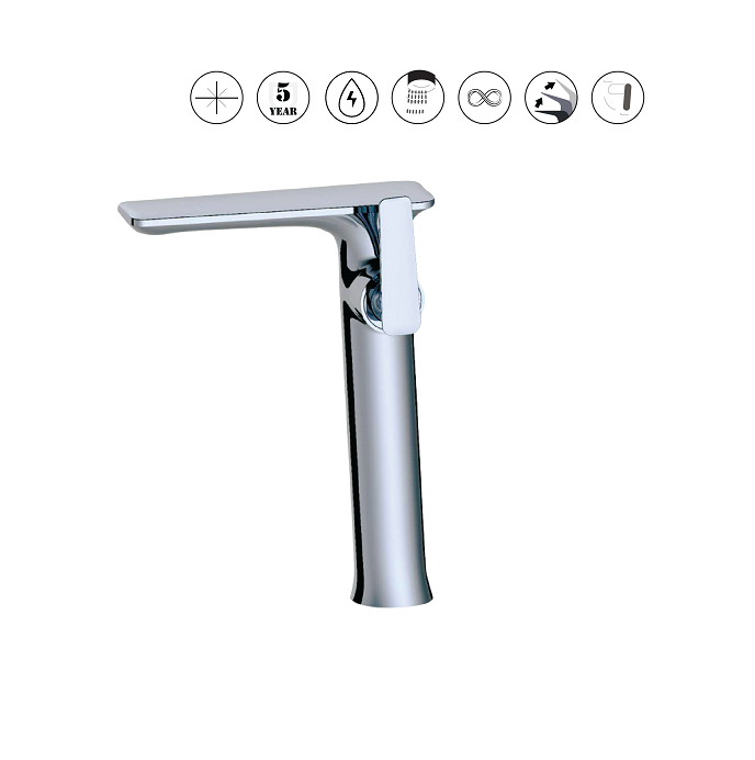 Vòi chậu lavabo nóng lạnh Basic BW-45355 - Image 4