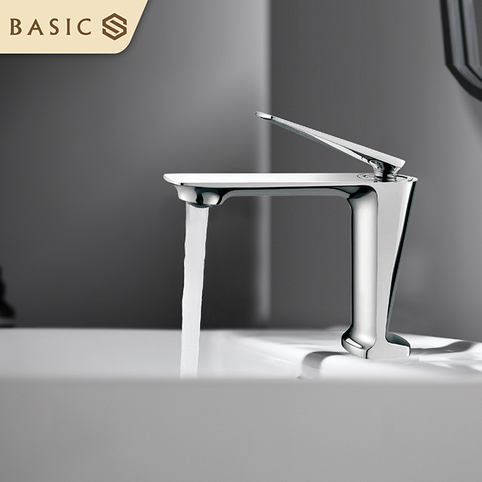 Vòi chậu lavabo nóng lạnh Basic BW-46025 - Image 6