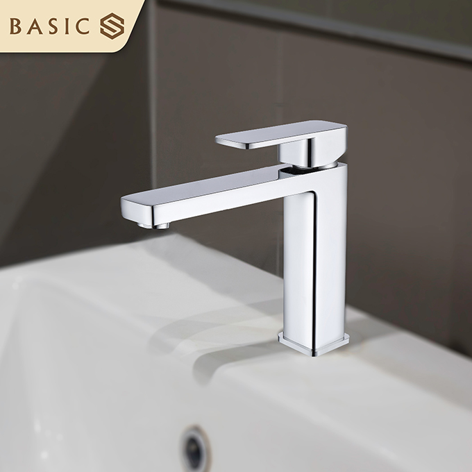 Vòi chậu lavabo nóng lạnh Basic BW-603VT - Image 4