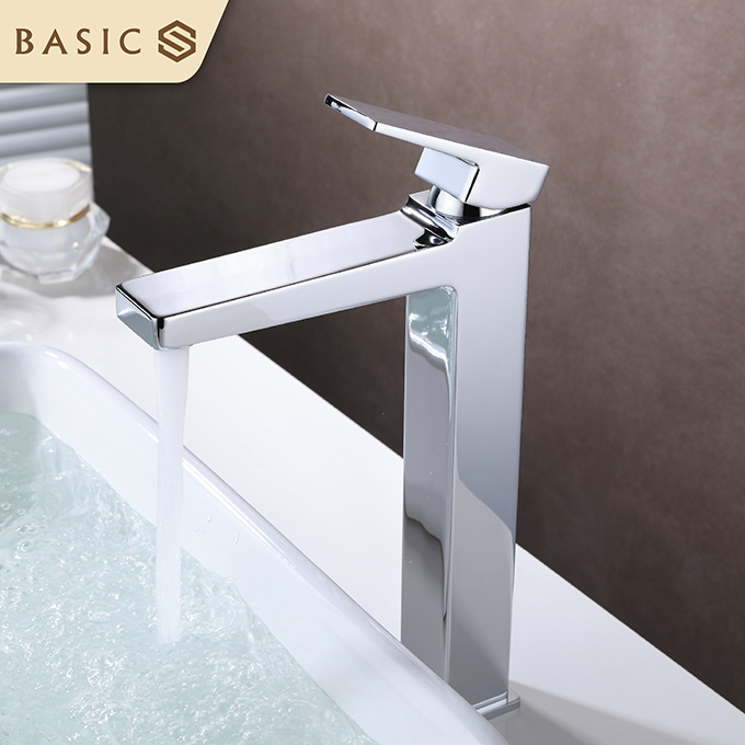 Vòi chậu lavabo nóng lạnh Basic BW-607V - Image 6