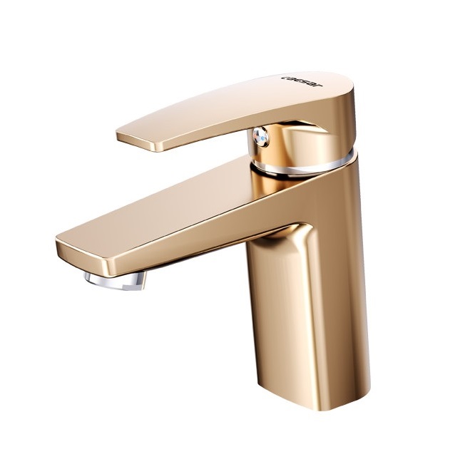 Vòi chậu lavabo nóng lạnh Caesar B402CP (Đã bao gồm xi phông cần giật) - Image 3