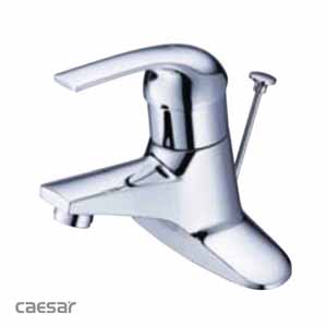 Vòi chậu lavabo nóng lạnh Caesar B402CU (Đã bao gồm xi phông nhấn) - Image 4
