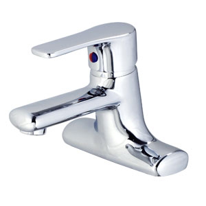 Vòi chậu lavabo nóng lạnh Caesar B642C (Đã bao gồm xi phông nhấn) - Image 5