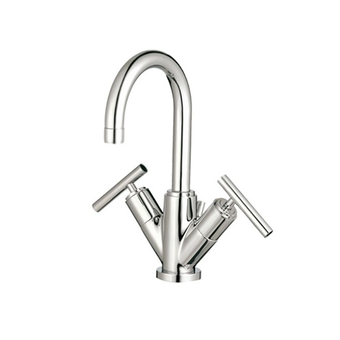Vòi chậu lavabo nóng lạnh COTTO CT239C20 (Cổ thấp, Van gật gù)