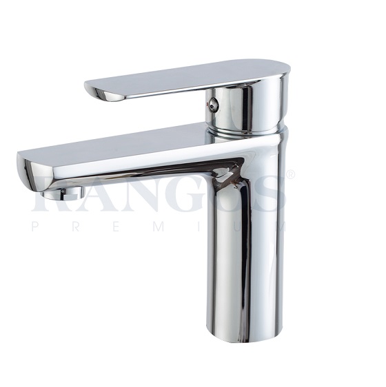 Vòi chậu lavabo nóng lạnh gắn chậu Rangos RG-03V - Image 5