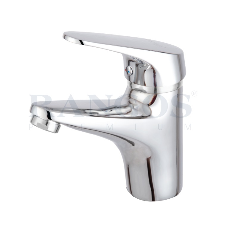 Vòi chậu lavabo nóng lạnh gắn chậu Rangos RG-102 - Image 3