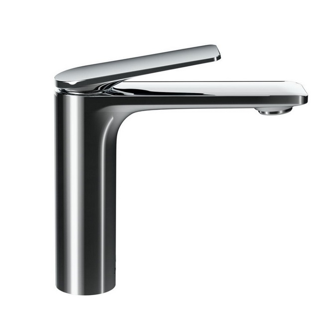 Vòi chậu lavabo nóng lạnh gắn tường màu ghi JAQUAR Ấn Độ KUP-SSF-35233NKPMV - Image 6
