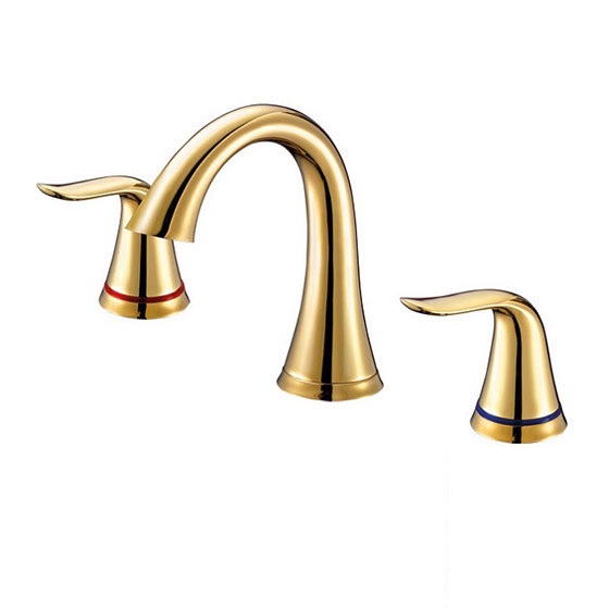 Vòi chậu lavabo nóng lạnh mạ Crom Miken MK-0913W - Image 6