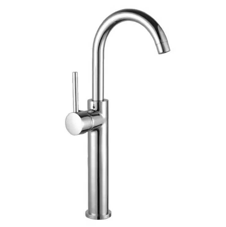 Vòi chậu lavabo nóng lạnh mạ Crom Miken MK-A44001W - Image 5