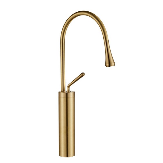 Vòi chậu lavabo nóng lạnh mạ màu trắng MK-380W - Image 4