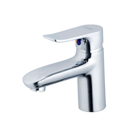 Vòi chậu lavabo nóng lạnh màu vàng đồng Caesar B390CGU - Image 3