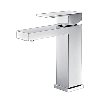 Vòi chậu lavabo nóng lạnh màu vàng Elimen G1118607 - Image 4