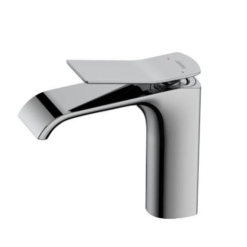 Vòi chậu lavabo nóng lạnh màu xám JOMOO 32405-673/HAS-Z