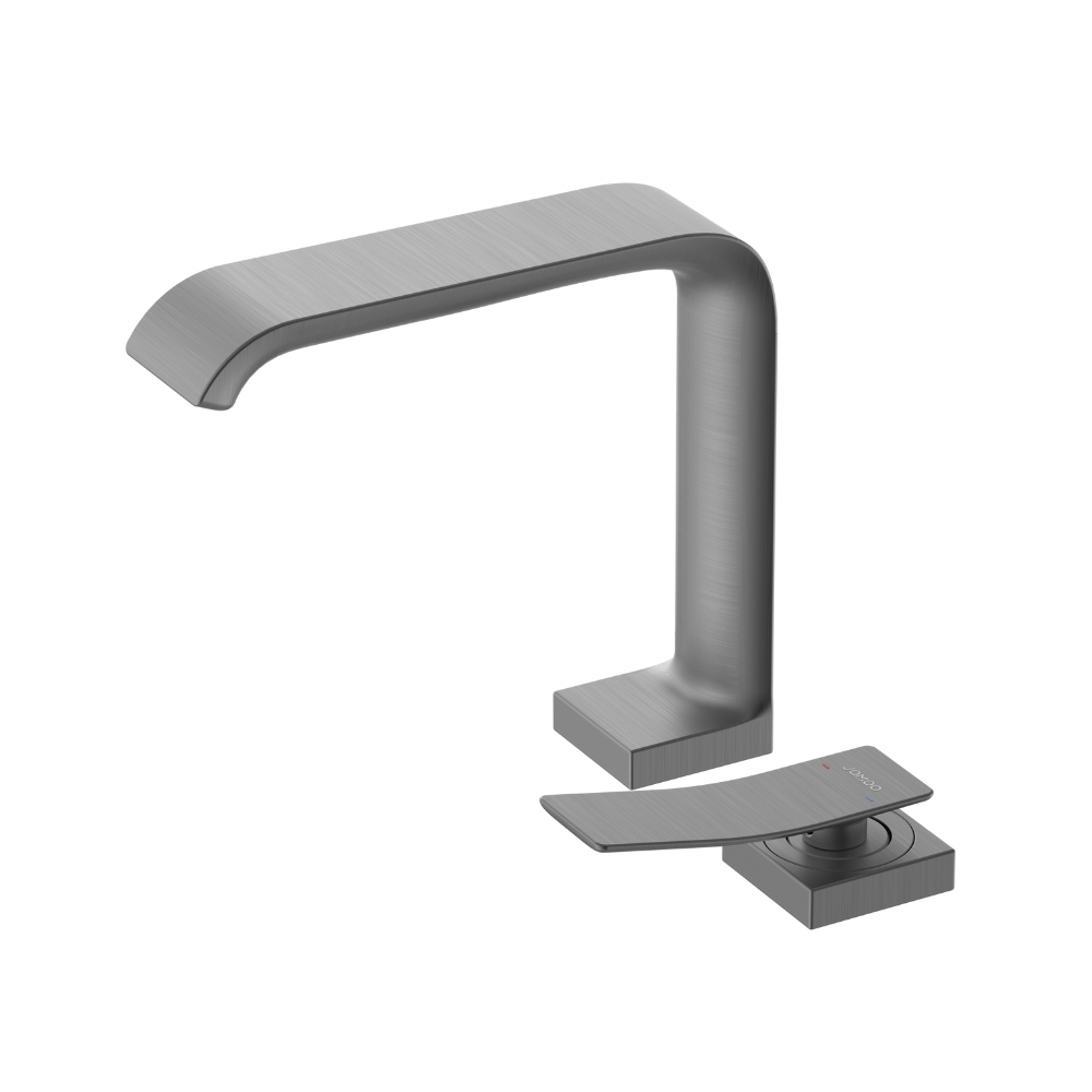 Vòi chậu lavabo nóng lạnh màu xám JOMOO 32405-673/HAS-Z - Image 5
