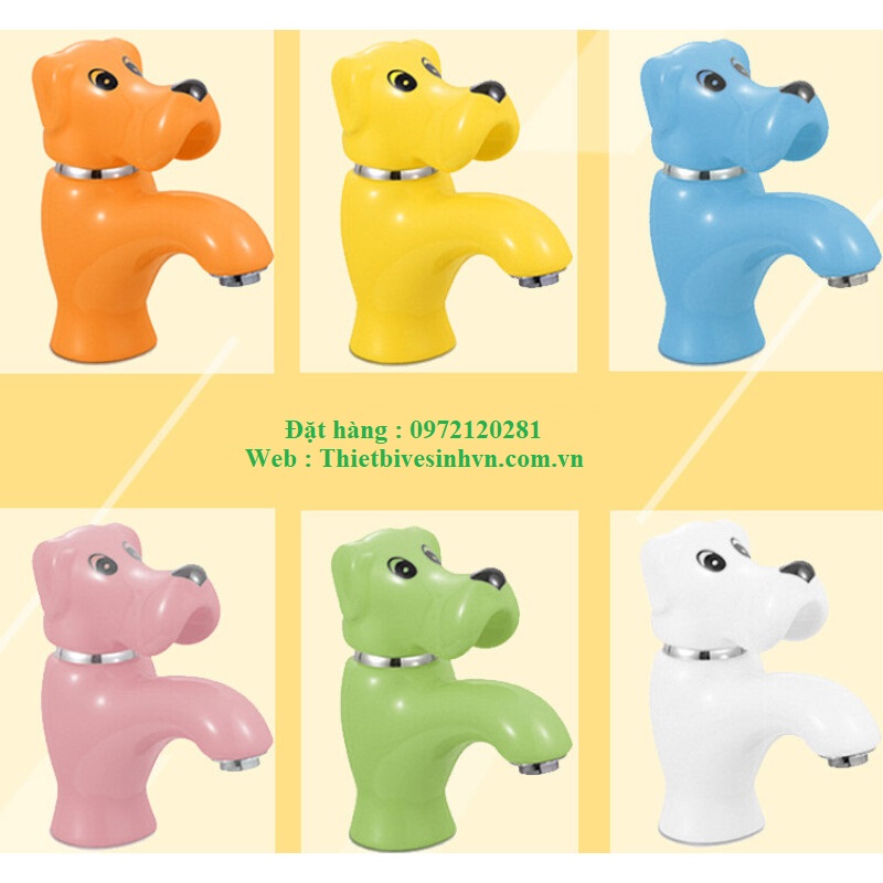 Vòi chậu lavabo trẻ em con gấu Panda ngộ nghĩnh MKV-0976BW - Image 4