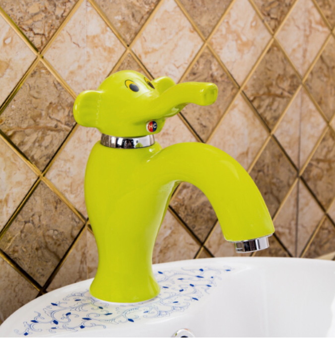 Vòi chậu lavabo trẻ em con mèo ngộ nghĩnh MKV-0971 - Image 3