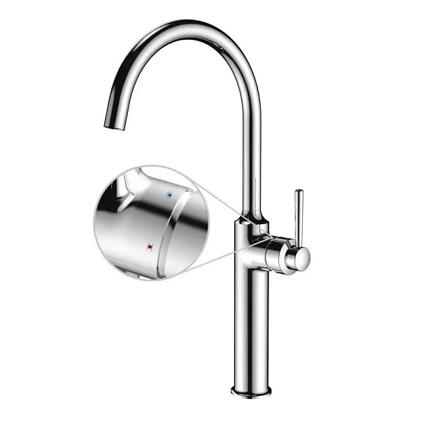 Vòi chậu lavabo, vòi bồn tắm âm tường màu đen Miken MKV-600018B - Image 3