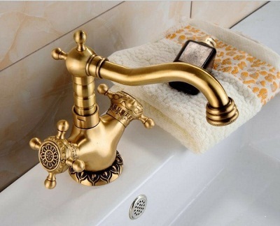 Vòi chậu lavabo-Vòi bồn tắm mạ đen 3 lỗ MK-V03 (Đặt hàng từ 10-25 ngày) - Image 6