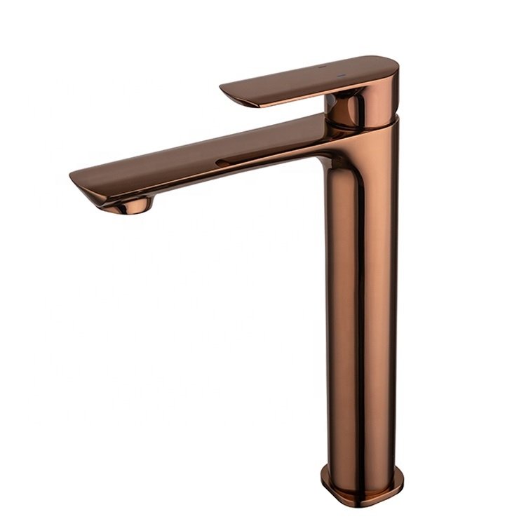 Vòi chậu lavabo vòi bồn tắm màu vàng mờ Miken MKV-30003-GM - Image 6