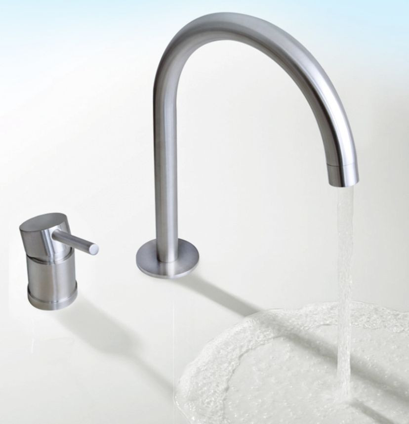 Vòi chậu lavabo, vòi bồn tắm Miken MKV-60121W-1 - Image 6