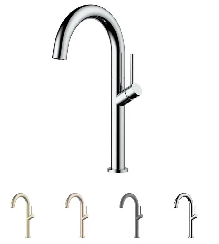 Vòi chậu lavabo, vòi bồn tắm Miken MKV-V03W - Image 3