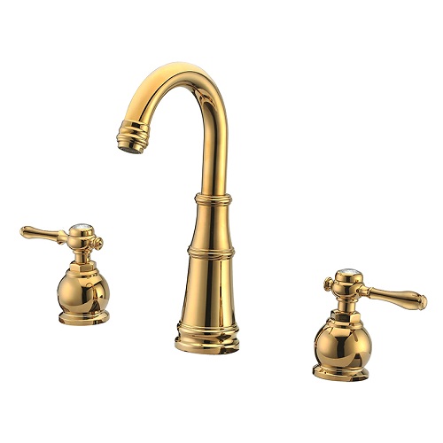 Vòi chậu lavabo , vòi xả bồn mạ vàng HM-01992 (Đặt hàng từ 10-25 ngày)