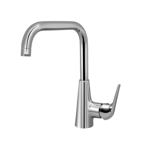 Vòi chậu rửa lavabo nóng lạnh màu vàng đồng JAQUAR Ấn Độ OPP-ABR-15011BPMV - Image 4