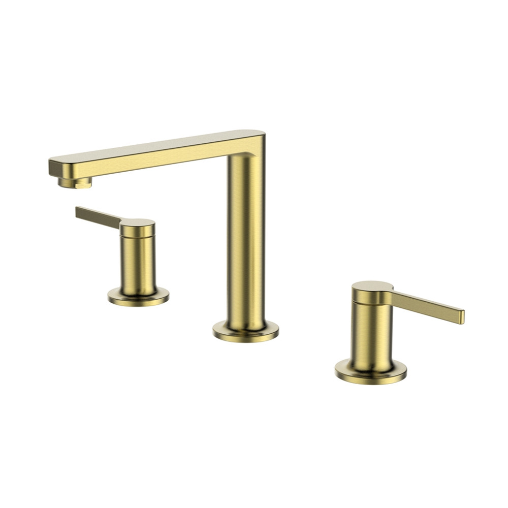 Vòi chậu rửa mặt lavabo mạ màu đen Miken MK-8030B - Image 5