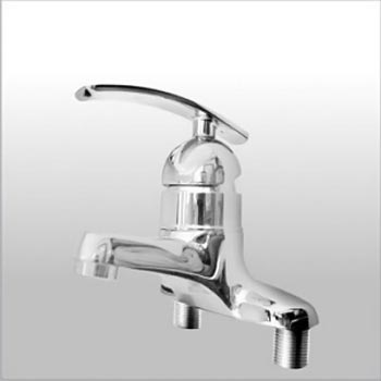 Vòi chậu rửa mặt lavabo màu đen Mirolin MF801B - Image 3