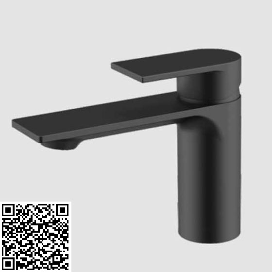 Vòi chậu rửa mặt lavabo màu đen Mirolin MF801B - Image 6