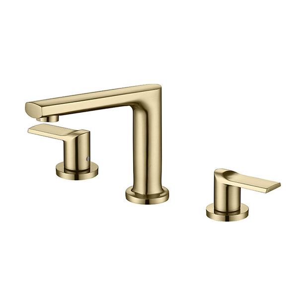 Vòi chậu rửa mặt lavabo màu vàng hồng Miken MKV-600014G - Image 3
