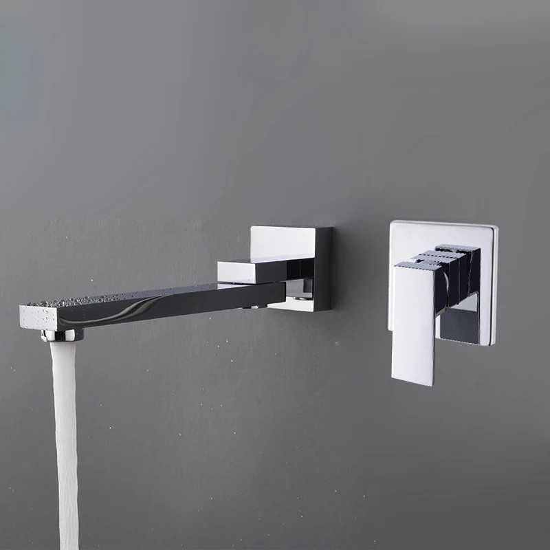 Vòi chậu rửa mặt lavabo màu vàng hồng Miken MKV-600015G - Image 3