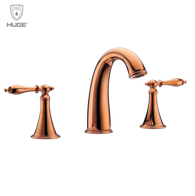 Vòi chậu rửa mặt lavabo nóng lạnh Huge H-6800A - Image 4