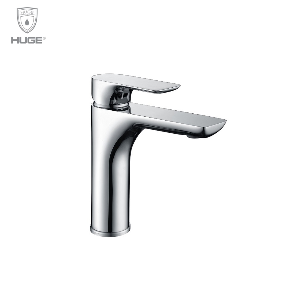 Vòi chậu rửa mặt lavabo nóng lạnh Huge H-6900VS-1 - Image 4