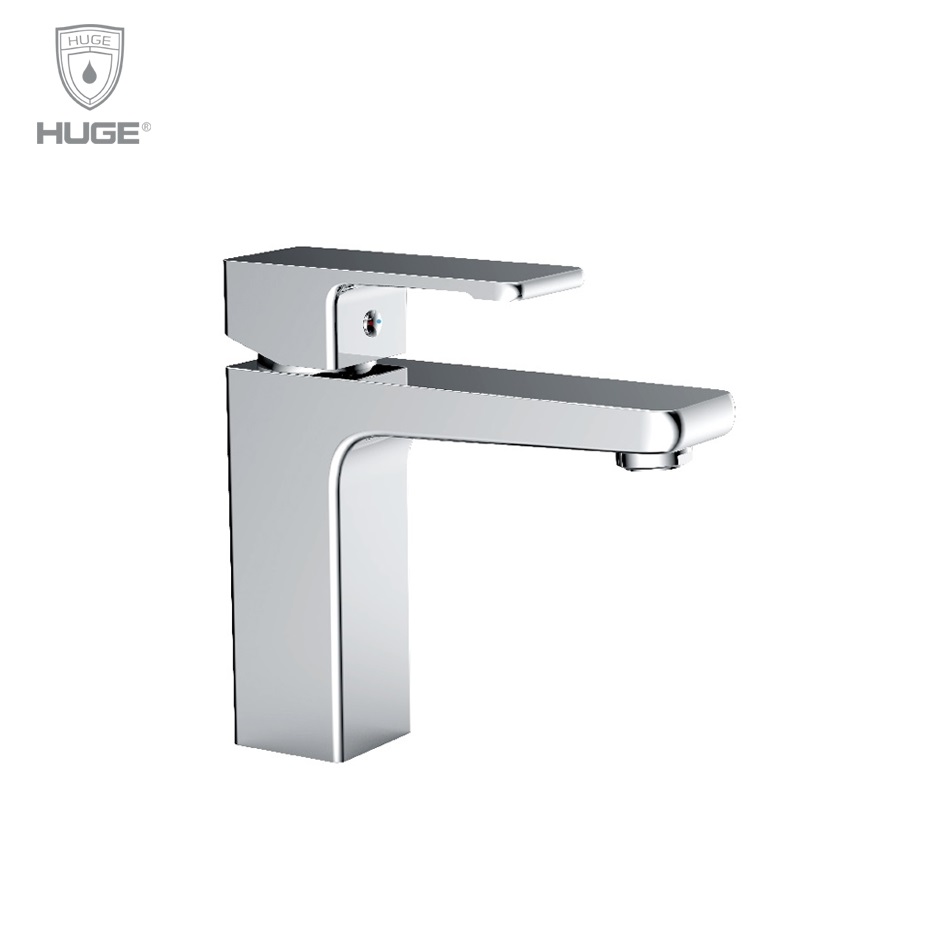 Vòi chậu rửa mặt lavabo nóng lạnh Huge H-6900VS-1 - Image 6