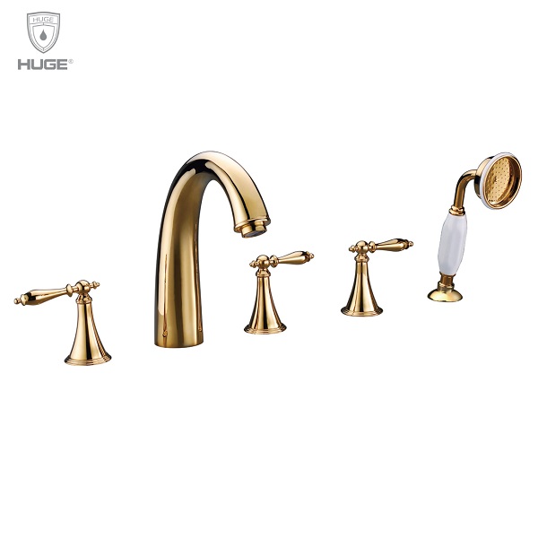Vòi chậu rửa mặt lavabo nóng lạnh Huge H-8900V - Image 3